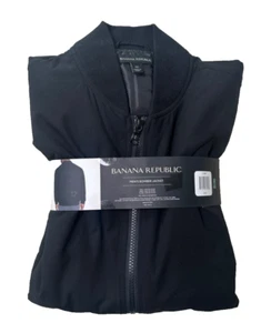 Banana Republic Men’s Bomber Jacket Black M - Picture 1 of 4