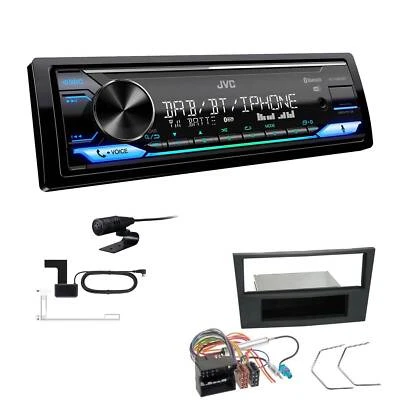 JVC Digital Autoradio DAB+ Bluetooth für Opel Astra H charcoal mit Canbus - Bild 1 von 4
