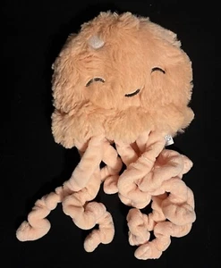 Slumberkins Mini Jellyfish Coral Peach Plush Stuffed Animal 8" - Picture 1 of 3