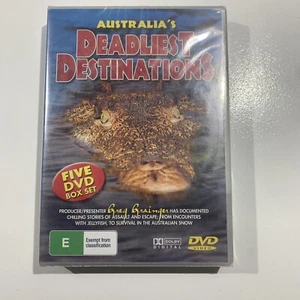 Australia's Deadliest Destinations DVD Greg Grainger Region ALL PAL Brand New - Picture 1 of 3