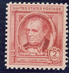 US 1940 Famous American Author Cooper Stamp #860 MNH FREE Ship after 1st Lot - Picture 1 of 1