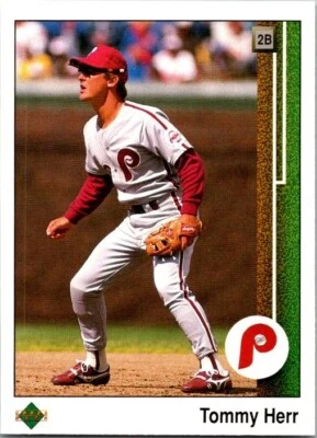 1989 Upper Deck - Tom Herr #720 - Image 1 of 2