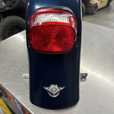 2004 Harley Davidson Road King Custom Rear Fender Luxury Blue USED - Image 1 of 4