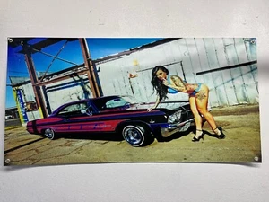 Banner impala 13 oz 2 ft x 4 ft - Imagen 1 de 2
