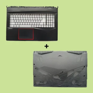 New For MSI GE75 RAIDER 8RF 9SE 9SF 10SFS MS-17E1 Palmrest Case & Bottom Cover - Picture 1 of 11