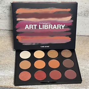00MAC Art Library 12 Eyeshadow Palette Shade: Flame-Boyant BRAND NEW - Picture 1 of 14