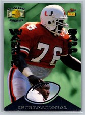 Warren Sapp Signature Rookies 1995 R6 Miami Hurricanes