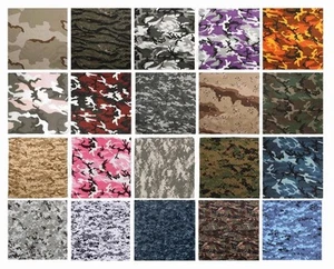 Bandanna 22" X 22" Camouflage Military Cotton Biker Camo Army Rothco - Picture 1 of 18