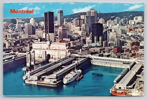 AK Montreal Quebec Kanada Montreal Hafen Hafen  - Bild 1 von 2