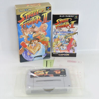 STREET FIGHTER II 2 Super Famicom Nintendo 2577 sf - Image 1 of 4