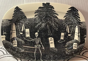 ⚡️John Derian for Threshold Mortal Morsels Oval Serving Tray (15.75”x11”) - Picture 1 of 2