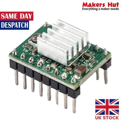 A4988 Stepper Motor Driver 3D Printer Driver Module Reprap Board with Heatsink - Image 1 of 3