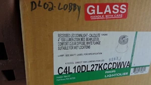 NEW (open box) LIGHTOLIER C4L10DL 27KCCDWVA Recessed LED Downlight Calculite 4" - Picture 1 of 5