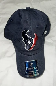 Houston Texans Hat Blue Adult NFL Fanatics Snapback Cap Adjustable Logo Baseball - Picture 1 of 7