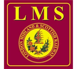Retro Replica LMS London Midland & Scotland Railway Metal Sign  - Picture 1 of 2