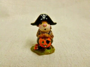 Wee Forest Folk Little Pirate Kidd Halloween Edition Black m-216 Retired Pumpkin - Bild 1 von 2