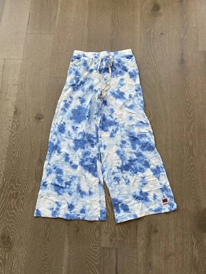 NWT Peace Love World french terry pull-on tie dye pants XS - Image 1 of 4
