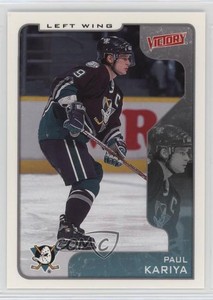 2001-02 Upper Deck Victory Paul Kariya #9 HOF