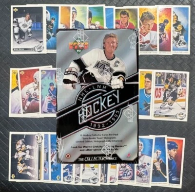 1992-93 Upper Deck Trading Cards Complete Your Set U Pick Wayne Gretzky 2/3 - Image 1 of 2