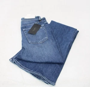 jeans svasati a vita alta straccio e osso Casey blu taglia 27 - nuovi con etichette - Foto 1 di 5