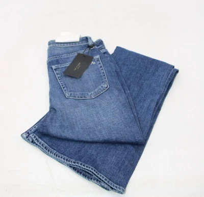 rag & bone Casey Blue High Waist Flare Jeans Size 27 - BNWT - Image 1 of 4