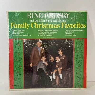 Bing Crosby Family Christmas Favorites - Decca -DL 34487 Shrink Wrapped Open - Image 1 of 4