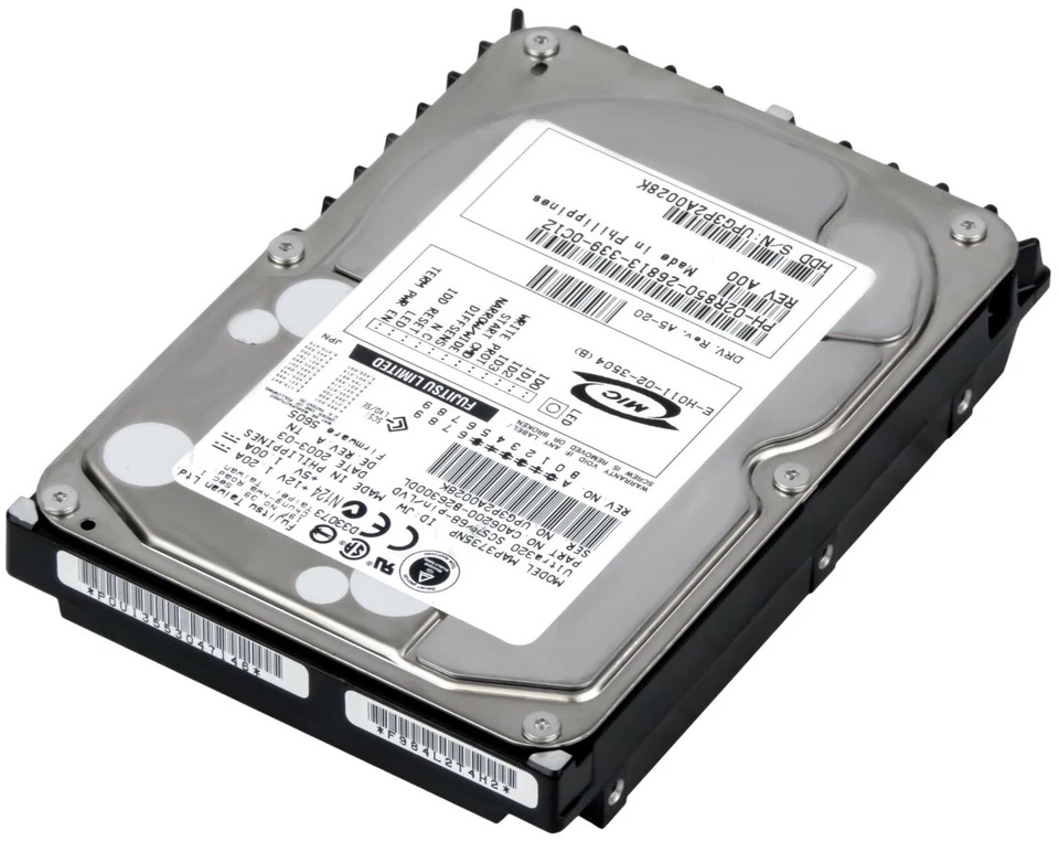 Disco Rigido Dell 02R850 MAP3735NP 73.5GB 10K 8MB ULTRA320 SCSI 3.5'' - Immagine 1 di 3