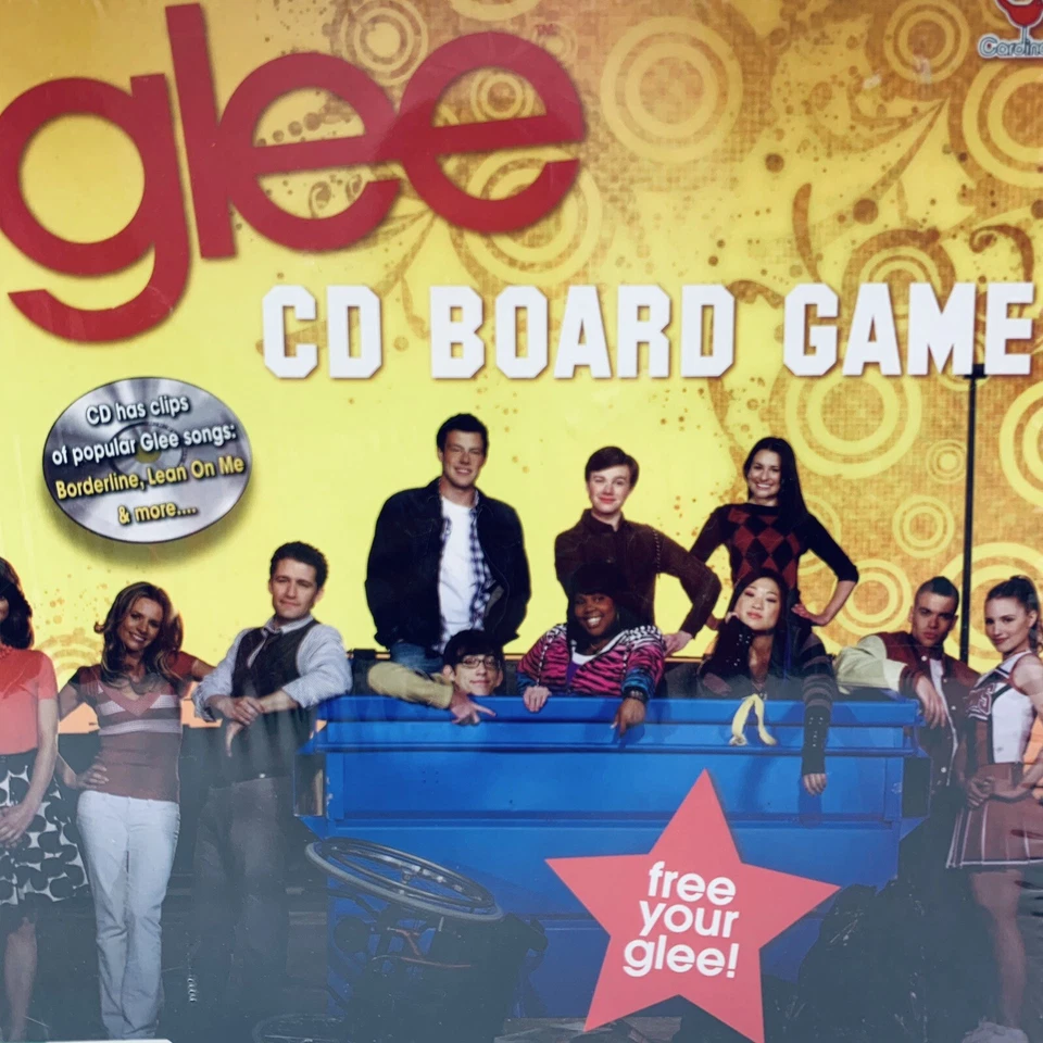 Glee CD Board Game Cardinal Ages 13 2010