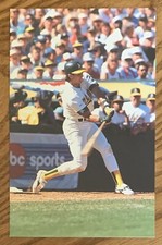JOSE CANSECO, RARE ! 3 1/2"  x 5 1/2" PHOTO POSTCARD "BARRY COLLA", COOL !