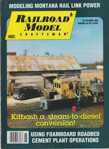 Railroad Model Craftsman Magazine June 1992 Kitbash Steam to Diesel Conversion - Picture 1 of 1