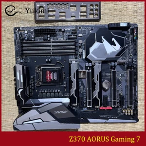 FOR GIGABYTE Z370 AORUS Gaming 7 DDR4*4 LGA1151 64GB HDMI Motherboard Test OK - Picture 1 of 5