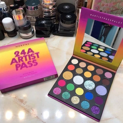 Morphe Cosmetics ~ ‘24A ARTIST PASS’ Eyeshadow Artistry Palette ~ RARE & HTF NIB - Image 1 of 4