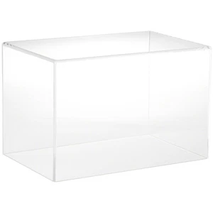 Plymor Clear Acrylic Display Case with No Base, 12" W x 8" D x 8" H - Picture 1 of 1
