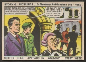 SOMPORTEX - ADVENTURES OF SEXTON BLAKE 1968 - STORY 06#01 - QUALITÄTSKARTE!! - Bild 1 von 2