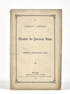Samuel Finley Breese Morse / Present Attempt to Dissolve the American Union 1st - Bild 1 von 3