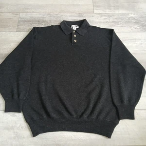 Levrieri XXL Mens 100% Merino Wool Knit Polo Shirt Made in Italy - Picture 1 of 9