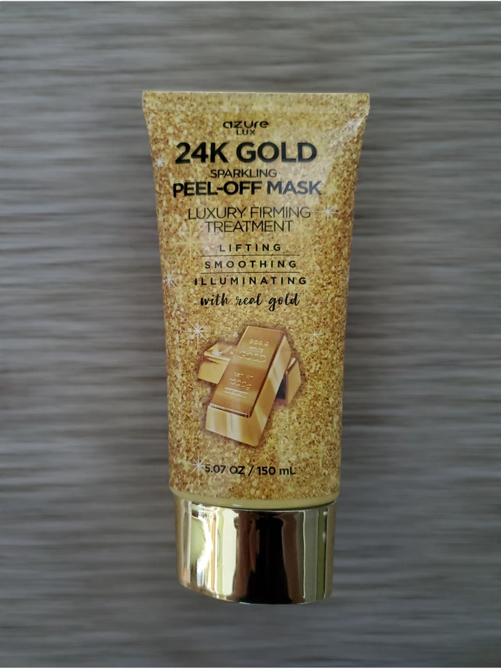 AZURE LUX 24K GOLD SPARKLING PEEL-OFF MASK 5.07 OZ / 150 ML - Image 1 of 1