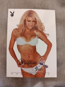 LISA BAKER ~ PLAYMATE DEL AÑO ~ JUMBO Tarjeta firmada - Imagen 1 de 1