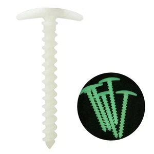 Robuste Nylon Zeltpfähle - 10er Pack Ultraleicht Rostfrei Camping Boden Anker - Bild 1 von 6