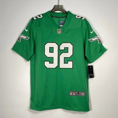 Футболка Reggie White No92 с вышивкой зеленая, размер: S–4XL - Изображение 1 из 4