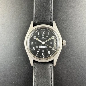 HAMILTON Khaki 9415 Men's Manual winding Round Silver W33mm Analog - Picture 1 of 24