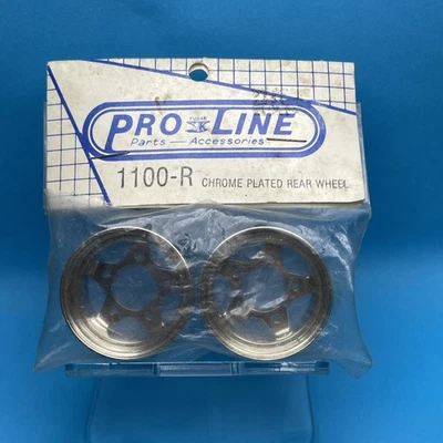 Vintage Proline 1100-R Chrome Plated Rear Wheel Cover Grasshopper SRB Hornet - Image 1 of 4