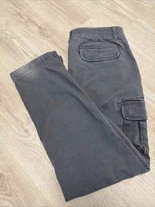Sonoma Flex Wear Straight Fit grau Cargo Taschen Arbeitshose Herren 36x30 Utility - Bild 1 von 12