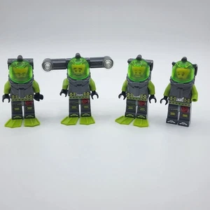 LEGO Atlantis Divers Lot of 4 Minifigure - Picture 1 of 3