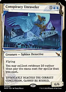 Conspiracy Unraveler 0341 Murders at Karlov Manor expediente de escaparate Magic The Gathering - Imagen 1 de 1