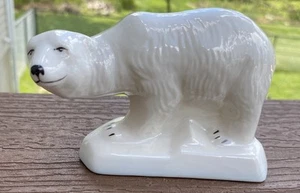 Figurina Belleek ORSO POLARE ottime condizioni - Foto 1 di 5