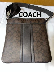 Borsa a tracolla Coach F71131 moda preziosa donna bella outdoor pelle rara - Foto 1 di 24