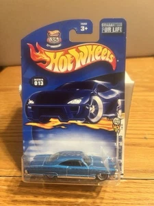 Pontiac Bonneville 1965 2003 Hot Wheels #13 primeras ediciones 1/42 azul nuevo en stock - Imagen 1 de 4