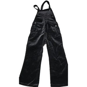 NWT Vintage Gymboree Girls Size 4 Black Velvet Overalls New Victorian Charm Rare - Picture 1 of 14