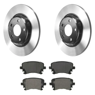 For Audi A5 Quattro 08-16 Wagner QuickStop Rear Brake Kit w Semi-Metallic Pads Foto 1 de 4